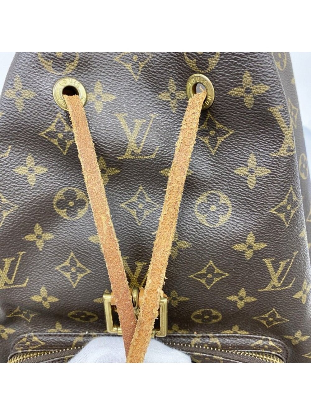 Louis Vuitton Backpack Monogram Montsouris GM Brown - Picture 10 of 10
